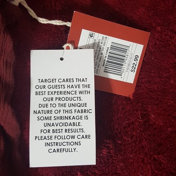 NWT Maroon One Shoulder Dress - Picture 2 of 3